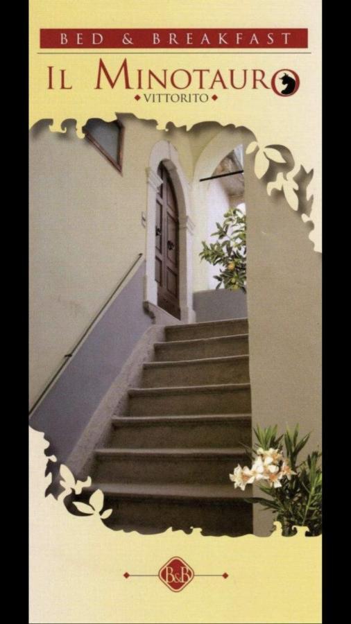 Il Minotauro B&B A 5 Minuti Da Popoli Vittorito Eksteriør bilde